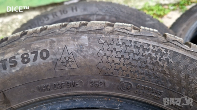 4бр 205/55/16 зимни гуми Continental TS870. Континентал , снимка 13 - Гуми и джанти - 52560044