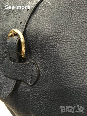 Burberry тъмно синя чанта, снимка 7 - Чанти - 39038368