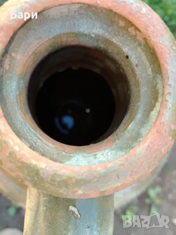 Стар голям глинен оцетник,крондир, снимка 16 - Колекции - 50180940