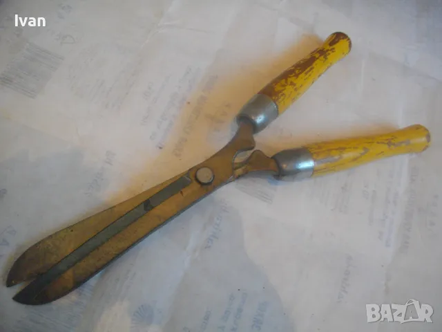 PEREL ФРЕНСКА ПРОФЕСИОНАЛНА 470мм РЪЧНА НОЖИЦА СТАРО КАЧЕСТВО РЯЗАНЕ ВСЯКАКВИ НЕМЕТАЛНИ ПОВЪРХНОСТИ, снимка 3 - Други инструменти - 48605114