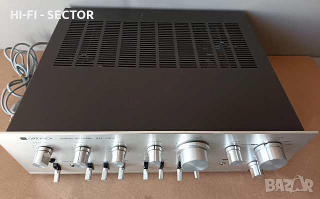 Optonica SM 3000 усилвател , снимка 3 - Ресийвъри, усилватели, смесителни пултове - 53794399