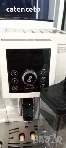 Делонги кафе автомат бяла, отлична