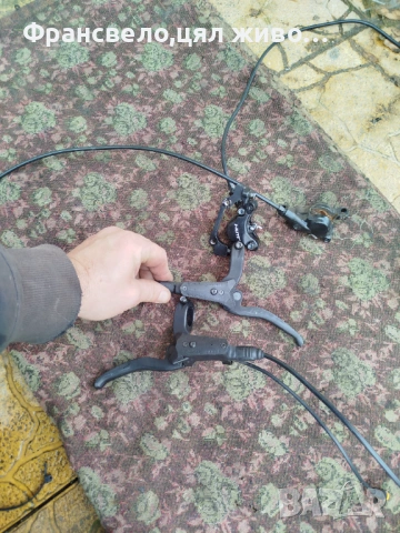 Хидравлични спирачки за електрически велосипед колело 