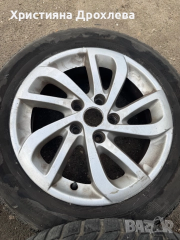 4 бр. Джанти 5х114.3 16", снимка 2 - Гуми и джанти - 51991722