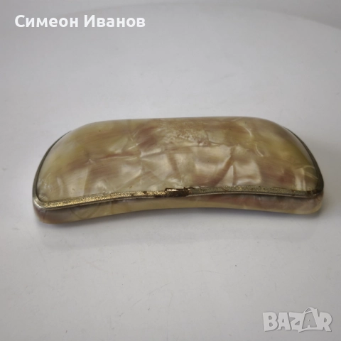Стара калъфка за очила целулоид #6202, снимка 1