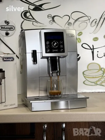 Кафемашина кафе автомат delonghi cappuccino с гаранция, снимка 10 - Кафемашини - 56215569