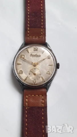 Мъжки механичен часовник Omikron, снимка 2 - Антикварни и старинни предмети - 53464334