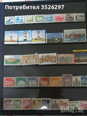 Пощенски марки на тема - архитектура