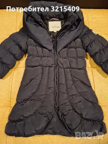 Moncler  зимно яке за момиче 5=6г., снимка 5 - Детски якета и елеци - 48705494