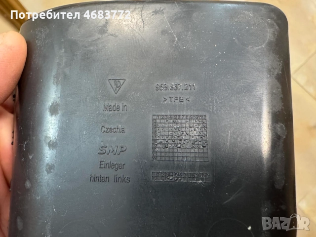 Гумена подложка на задна лява врата на Порше Макан Porsche Macan (95B) само за 30лв. 95b867211, снимка 3 - Части - 52808714