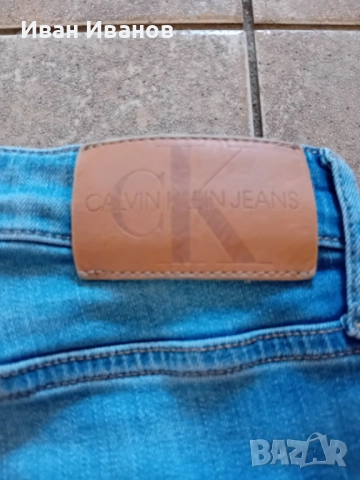 Оригинални къси дънки Calvin Klein, снимка 2 - Дънки - 51750690