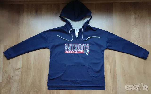 NFL / New England Patriots - суичър с каулка, снимка 6 - Суичъри - 49698780