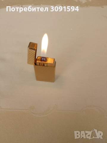   Винтидж Позлатена Газова запалка Zaima  Japan . Работи добре! Напълно обслужена!, снимка 9 - Запалки - 51829944