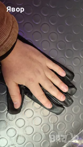 Кожени ръкавици с 3М изолация оригинални , снимка 9 - Спортни дрехи, екипи - 48512870