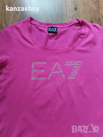 Emporio Armani EA7 - страхотна дамска тениска М , снимка 3 - Тениски - 51031265