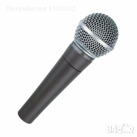 Професионален вокален динамичен микрофон за сценични и студийни изпълнения SM-58, снимка 6 - Микрофони - 50879577