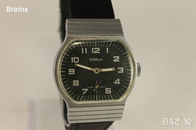 Колекционерски Руски Часовник Победа Телевизор Рядък Циферблат, снимка 4 - Антикварни и старинни предмети - 42022970