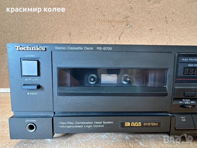 триглав дек "TECHNICS RS-B705", снимка 3 - Декове - 53711228
