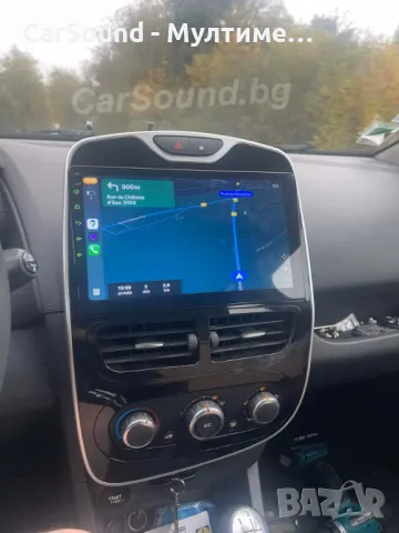 Renault Clio 4 - 10.1" Android 14 Мултимедия Рено Клио 12-19 Навигация Андроид, снимка 4 - Аксесоари и консумативи - 49349988