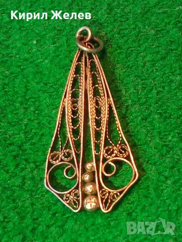 19 Век СРЕБЪРНА ВИСУЛКА РЕТРО МЕДАЛЬОН ФИЛИГРАННО СРЕБРО ВИСОКА ПРОБА РЪЧНА МАЙСТОРСКА РАБОТА 18105, снимка 6 - Антикварни и старинни предмети - 39378828