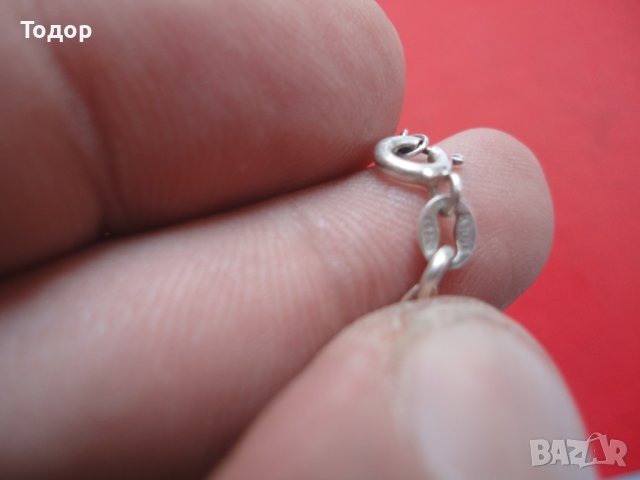 Страхотна сребърна гривна 925, снимка 2 - Гривни - 40697224