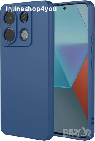 Матов Силиконов Кейс за Xiaomi Redmi Note 14 4G / 14s, снимка 2 - Калъфи, кейсове - 50825767