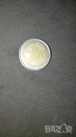Рядка монета от 2 евро 2002, снимка 2 - Други ценни предмети - 53839532