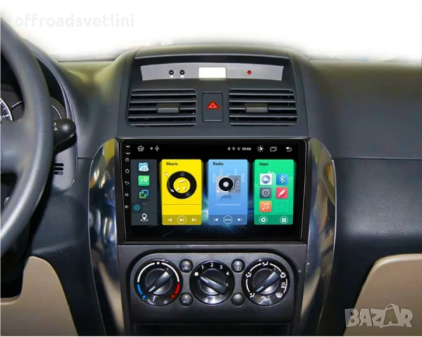 Мултимедия Android CarPlay за Suzuki SX4 Fiat Sedici + ПОДАРЪК Камера, снимка 4 - Аксесоари и консумативи - 50891663