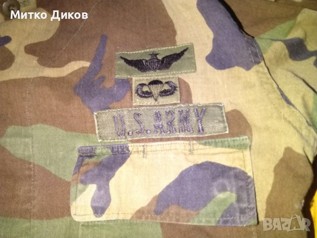 Маскировъчна куртка маркова САЩ парашутни войски размер М, снимка 4 - Оборудване и аксесоари за оръжия - 40622085