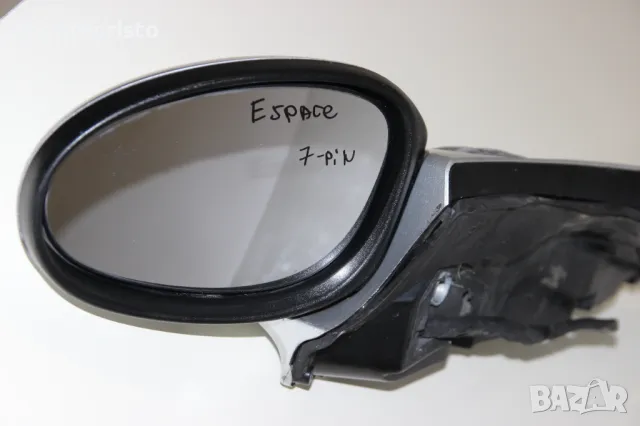 Ляво огледало Renault Espace III (1996-2002г.) електрическо / 7 пина / Рено Еспейсс, снимка 2 - Части - 48646797