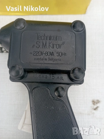 Индукционен поялник от соца , снимка 5 - Други инструменти - 53245721