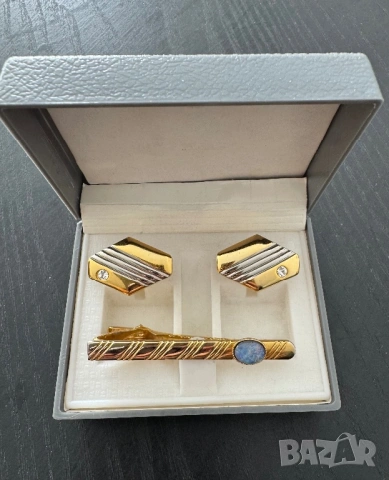 Комплект копчета за ръкавели и игла