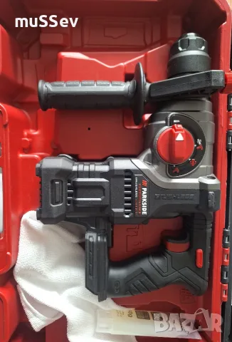 акумуланорен перфоратор на Parkside Performance 20V с остатъчна гаранция