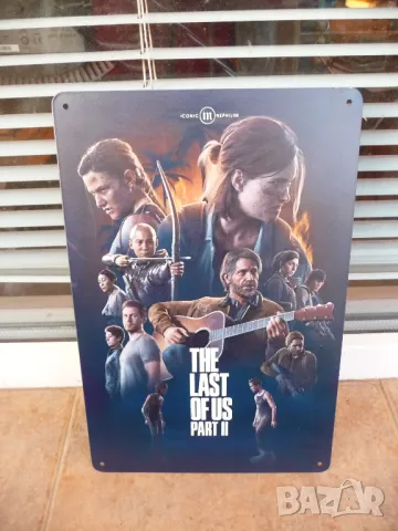 Метална табела филм игра Последните оцелели апокалипсис зомби ожеляване