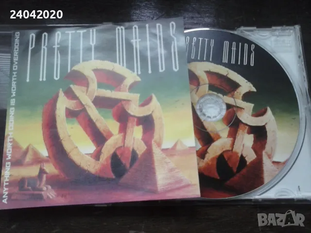 Pretty Maids – Anything Worth Doing Is Worth Overdoing матричен диск