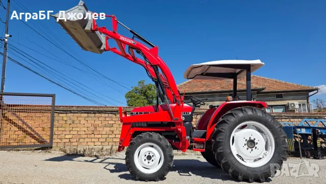 Японски трактор Yanmar US45D с челен товарач, 4x4, 45 кс., АграБГ Джолев, снимка 3 - Селскостопанска техника - 56099365