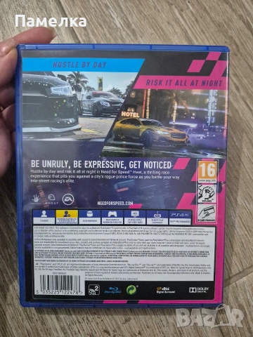 Игра NFS Heat за ps4 нова, снимка 2 - PlayStation конзоли - 53486140