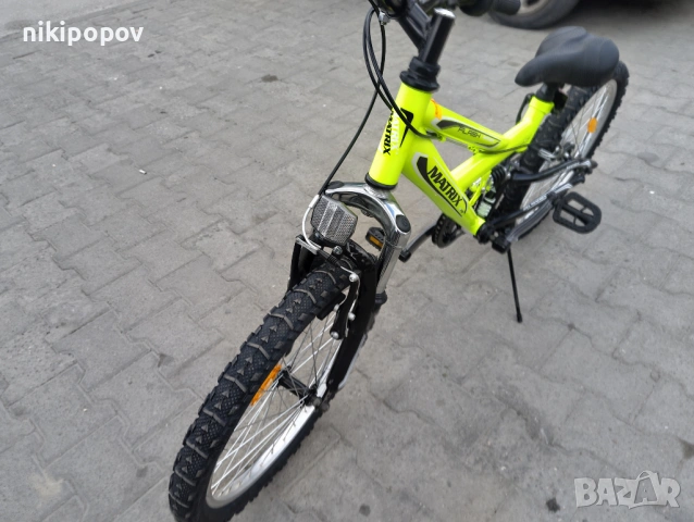 MATRIX Велосипед 20" FLASH жълт, снимка 9 - Велосипеди - 53838901