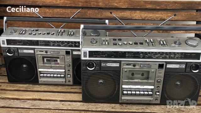 🎄Два броя - Hitachi TRK-8190 -Колекционерски радиокасетофон !, снимка 10 - Радиокасетофони, транзистори - 52794365