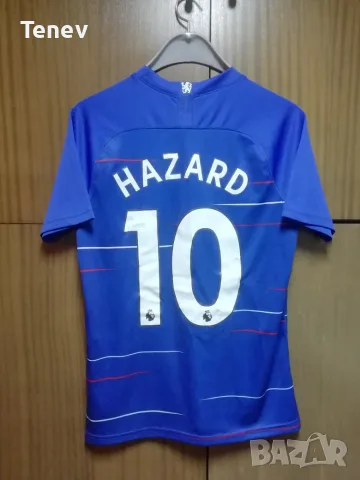 Chelsea Hazard Adidas оригинална тениска фланелка екип Азар Челси