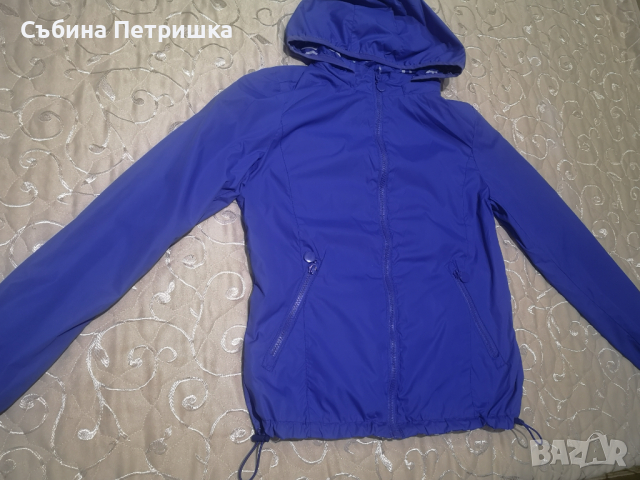 Двулицева ветровка с качулка пролет / есен, снимка 4 - Якета - 44827385