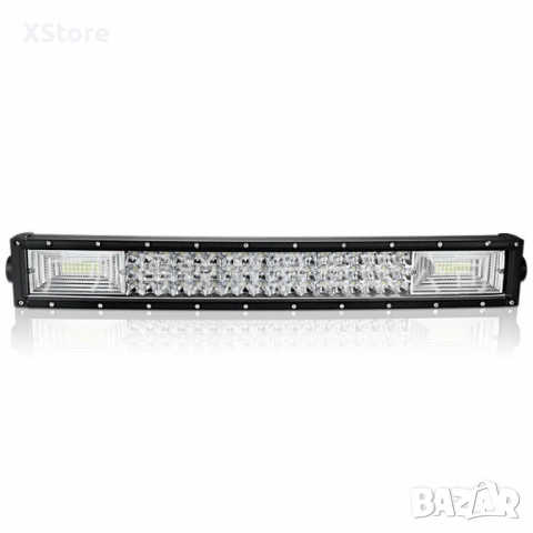 Мощен LED фар за автомобил подходящ за офроуд приключения LED BAR7 (324W, 53CM)