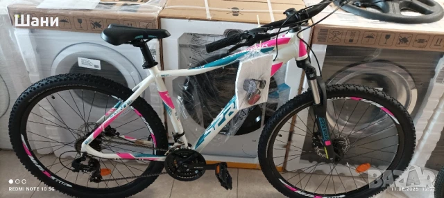 Велосипед 27'5 цола LADY Алуминиево., снимка 3 - Велосипеди - 50627588