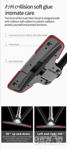 Вертикална прахосмукачка за дома и автомобила 2 варианта , снимка 9 - Прахосмукачки - 48655426