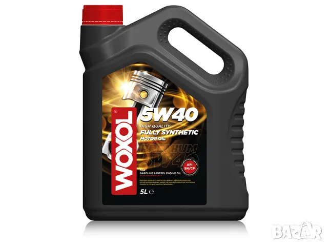 Синтетично моторно масло WOXOL 5W40 SN/CF 5L