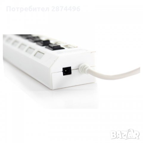 1003 USB Hub разклонител със 7 активни порта, снимка 2 - Други стоки за дома - 35796443