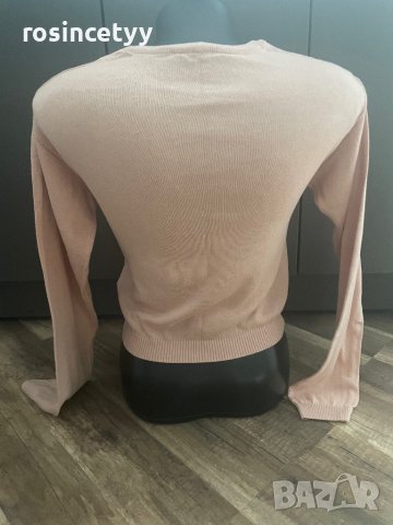 Къса розова блузка , снимка 2 - Блузи с дълъг ръкав и пуловери - 37416645