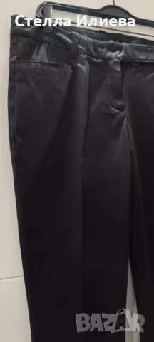 Сатенен официален панталон с ръб, снимка 6 - Панталони - 49233504