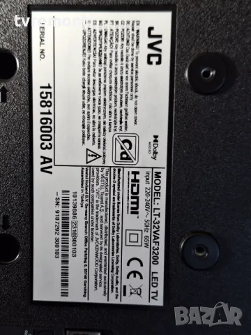 подсветка от дисплей VES315UNGB-L3-N53 от JVC модел LT-32VAF3200, снимка 4 - Части и Платки - 47648411