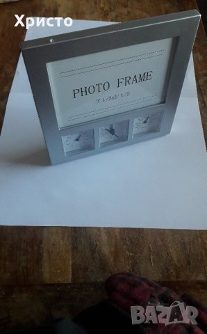 хидрометър с термометър, часовник и рамка за снимка, снимка 9 - Декорация за дома - 35733900